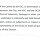 The termination clause of the host city contract